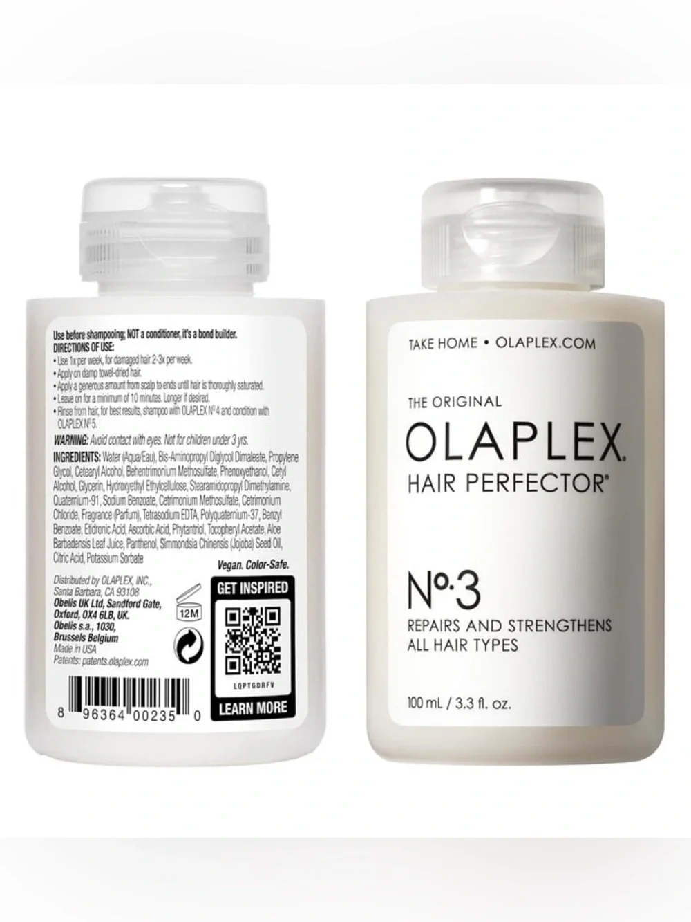 3 Olaplex Hair Perfector No 3 Repairs & Strengthens All Hair Types 100ml/3.3oz